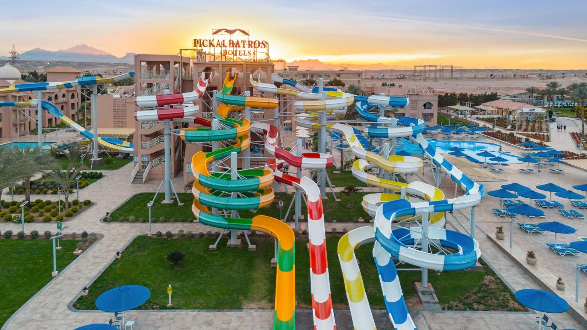 Pickalbatros Aqua Park Resort - Hurghada Exterior foto